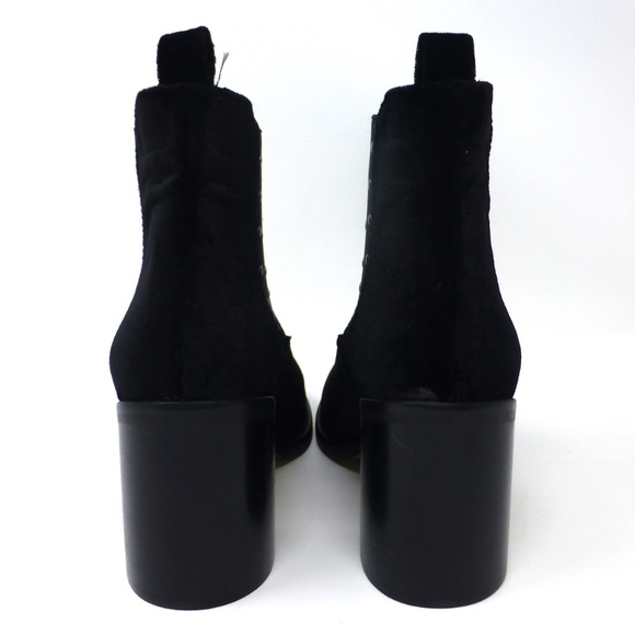 Musse & Cloud Studded Boot Black Velvet Spain NEW - Picture 6 of 8